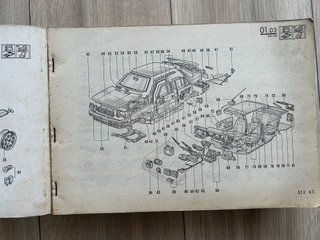 RENAULT 11 GTL TSE GTX GTD CATALOGO DE RECAMBIOS