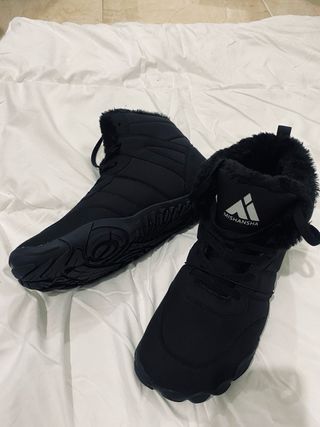Botas MISHANSHA Negras con Forro de Pelo