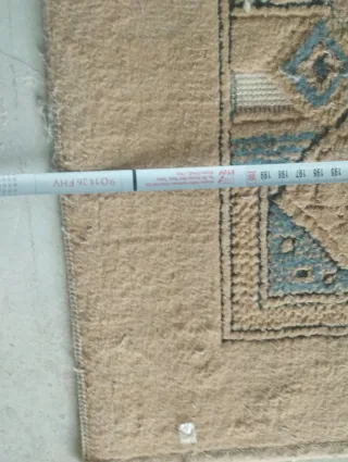 Alfombra Camel con Cenefa