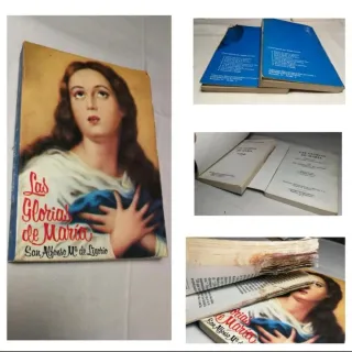 Lote 6 libros religiosos y antiguos. Años 70