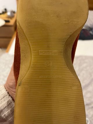 Botín Hobby T37 Color Teja Cremallera