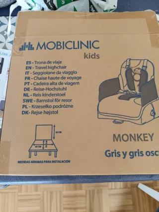 Trona de viaje Mobiclinic Monkey