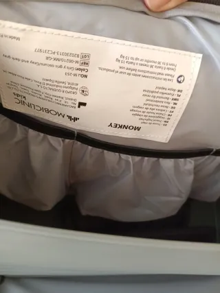 Trona de viaje Mobiclinic Monkey