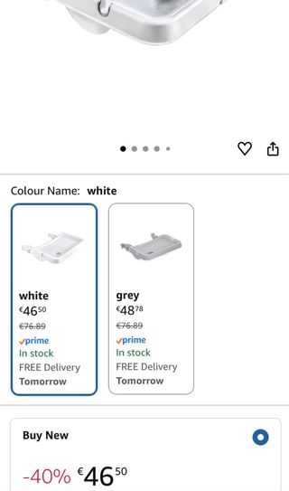 Bandeja Trona Hauck Alpha