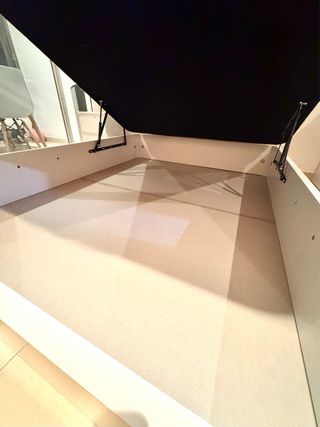 Colchón y canapé 150cm casi a estrenar