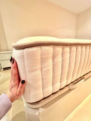 Colchón y canapé 150cm casi a estrenar