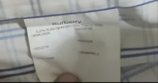 Camisa Burberry London Vintage