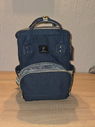 Mochila Pufunuo Azul y Gris