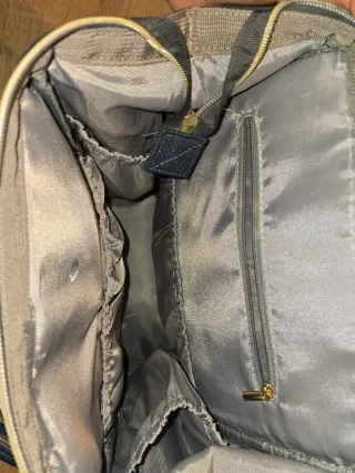 Mochila Pufunuo Azul y Gris