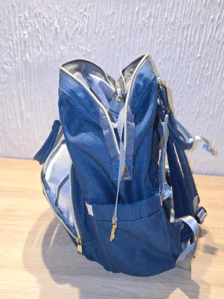 Mochila Pufunuo Azul y Gris