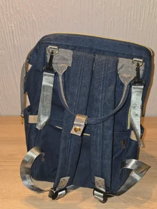 Mochila Pufunuo Azul y Gris