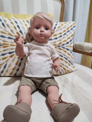 Muñeco antiguo celuloide Tortuga años 40