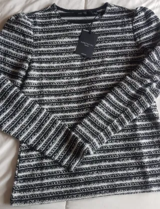 Jersey Cortefiel Tweed Rayas