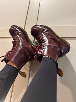 Botas Dr. Martens Burdeos