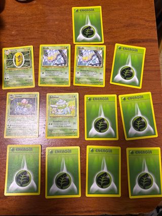 Cartas Pokémon Hoja