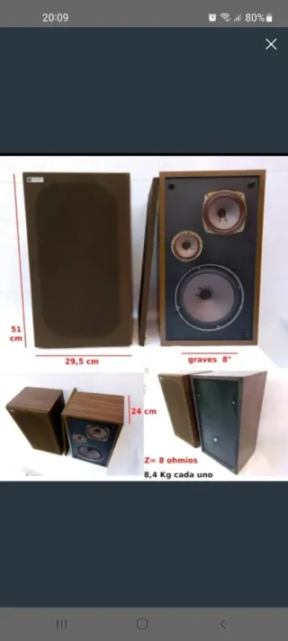 Altavoces Rosound Roselson