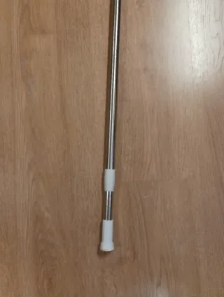 Cortina de ducha con barra telescópica