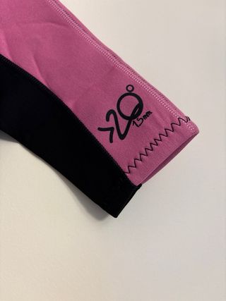 Traje neopreno niña Tribord rosa y negro