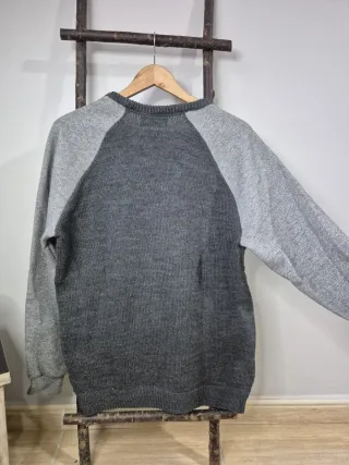 Sudadera Pull&Bear Gris Talla L