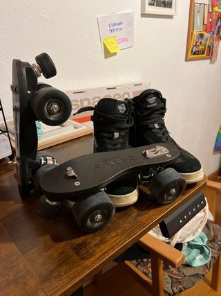 Patines 4 Ruedas Shades Walk & Roll, talla 39