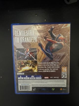 Marvel Spider-Man PS4 (PlayStation 4)