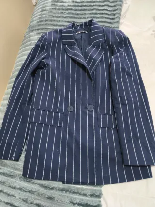 Blazer rayas azul Lefties Talla XS