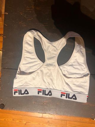 Reggiseno sportivo Fila bianco