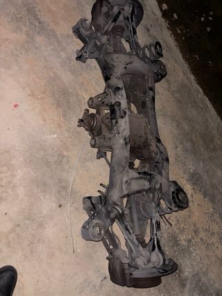Puente trasero BMW Serie 1 y llantas paquete M