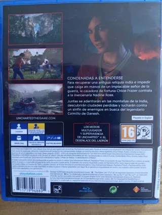 Uncharted: El Legado Perdido PS4