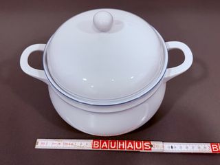 Sopera Arzberg porcelana blanca asas