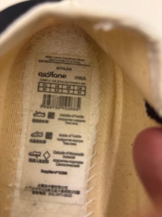 Bailarinas de tela con cintas