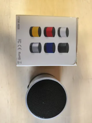 Altavoz Bluetooth Martins Negro/Gris