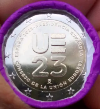 Moneda Conmemorativa España 2023 UE