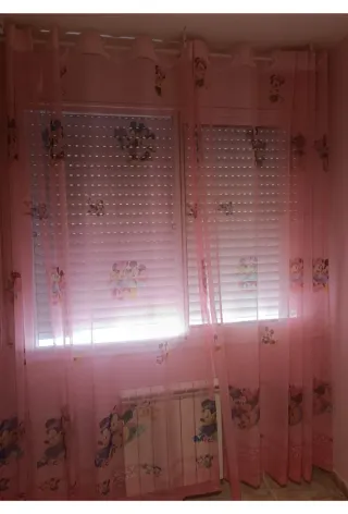 Cortinas Disney Rosas
