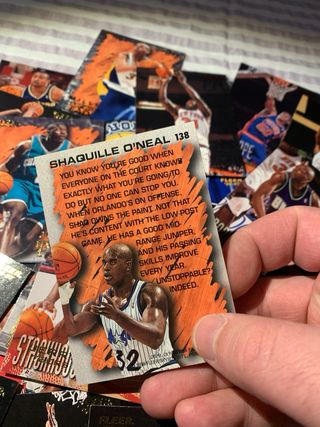 Lotto 50 carte NBA Fleer 96-97