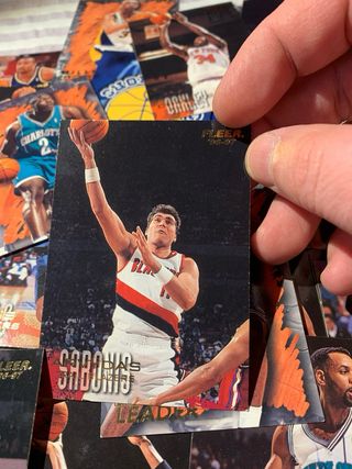 Lotto 50 carte NBA Fleer 96-97