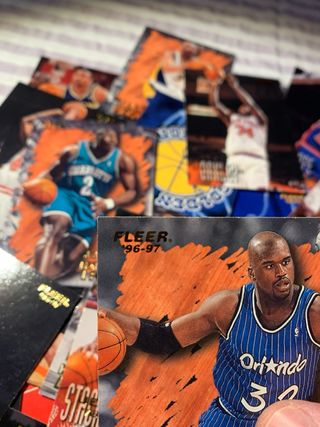 Lotto 50 carte NBA Fleer 96-97