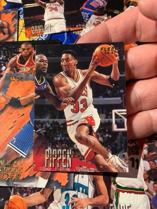 Lotto 50 carte NBA Fleer 96-97