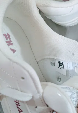 Sneakers Fila Platform Bianche Rosa Tg 38