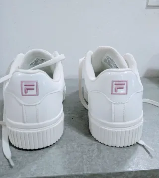 Sneakers Fila Platform Bianche Rosa Tg 38