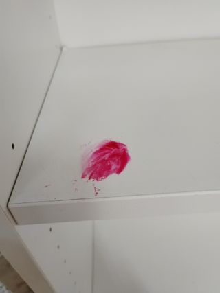 ESTANTERIA BLANCA DE MADERA