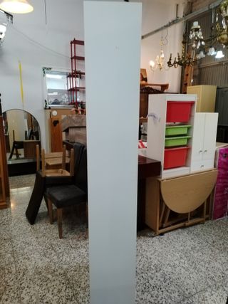 ESTANTERIA BLANCA DE MADERA