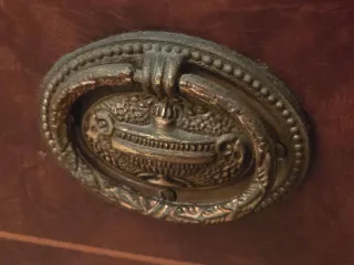 Cabezal y 2 Mesillas Madera Raíz