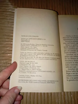 Libro: Fuego en el corazón