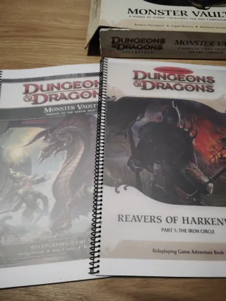 Lote D&D 4ª Edición starter set, Monster vault