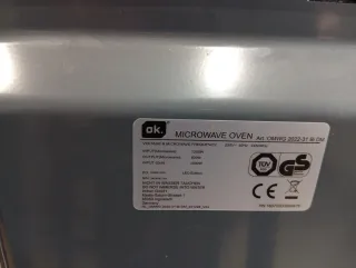 Microondas integrable Acero Inoxidable