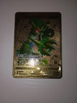 Cartas Pokémon Trevenant Dorada y Metálica