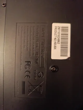 Teclado Genius Negro de cable para CPU