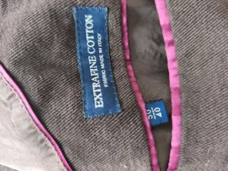 Traje marrón de pana Massimo Dutti chico