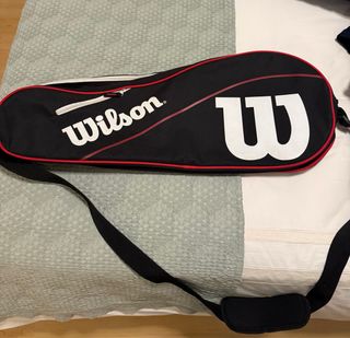 Raquetero Wilson Negro